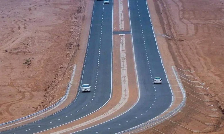 Route DAkhla